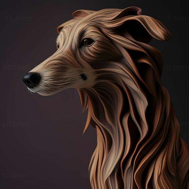 3D модель Собака Silky Windhound (STL)